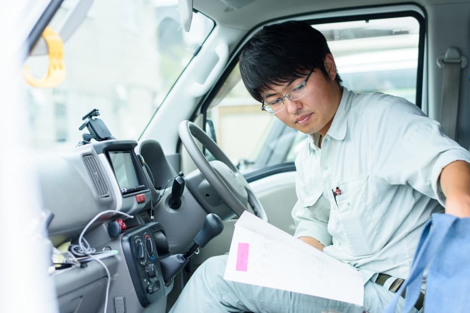 北陸フジクリーン男性 インタビュー写真