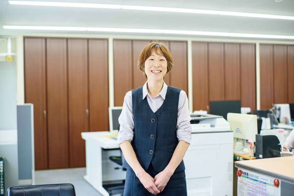 北陸フジクリーン女性 インタビュー写真